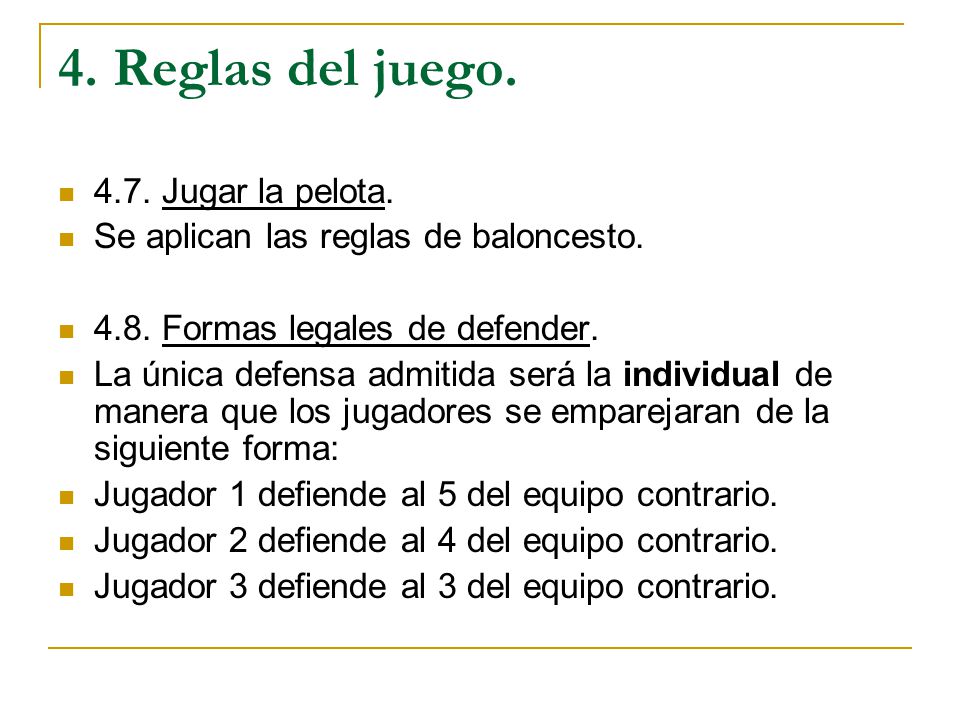 Mutilar primavera Explícito reglas del juego de la pelota Reparación